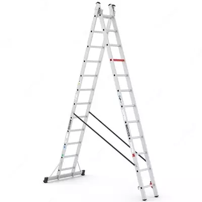 Лестница двухсекционный TSA7  12 st Cagsan