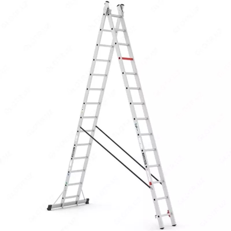 Лестница двухсекционный TSA8 14 st Cagsan