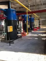 Паровой котел с дутьевой горелкой на жидком топливе Кпа-0.3