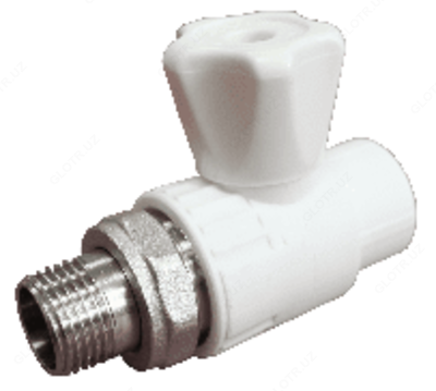 Кран шаровой для радиатора прямой 25х3/4" (50/10) (Valfex) - 61 056 сум / шт.