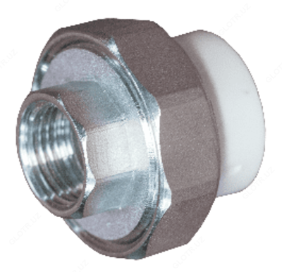 Муфта комб.разъём.(американка) с внутренней резьбой 50x1 1/2" (25/5) (Valfex) - 120 704 сум / шт.