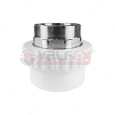 Муфта переходная с наружной резьбой 75 x 2 1/2" под ключ (6/1) (Valfex) - 267 392 сум / шт.