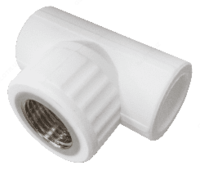 25x3 / 4 "x25 (45/15) ayol ip bilan tee-ni kamaytirish (Valfex)