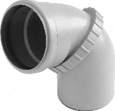 Отвод поворотный ( универсальный) 110мм вн.канализ.(30) VALFEX коробка - от 40 832 сум / шт.