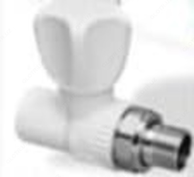 Вентиль для радиатора PP-R прямой 1/2" х 25 A 5050 (уп. 50 шт)