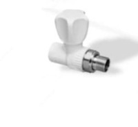 Вентиль для радиатора PP-R прямой 3/4" х 25 A 5051 (уп. 60 шт)