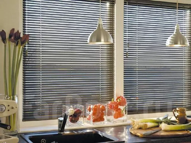 Горизонтальные алюминиевые Жалюзи № 3