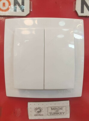 Выключатель Nilson (2) - 20 500 сум / шт.