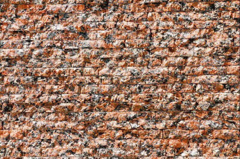 Devor plitkalari to'q sariq rangda