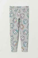  Серые пижамные штаны с единорогами - 