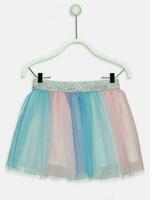  Фатиновая разноцветная юбка - 