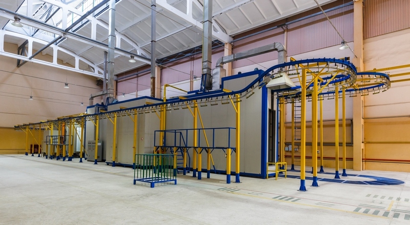 Автоматическая линия порошковой окраски