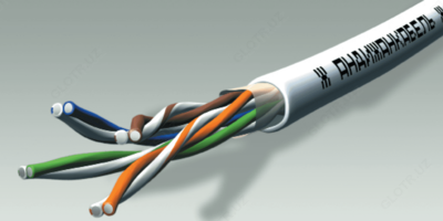 Кабель высокочастотный в ПВХ оболочке КСВПВЭ-5е 10х2х0,52