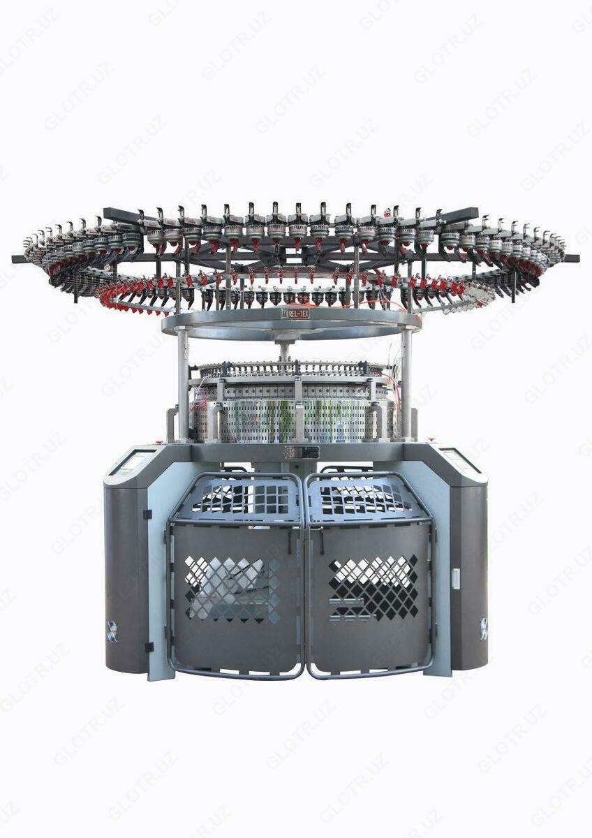 Кругловязальные однофонтурные машины, цена 126 198 300 сум от Rel Tex,  купить в Ташкенте, Узбекистан - фото и отзывы на Glotr.uz