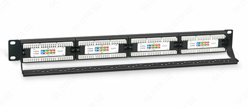  Патч панель 24 порта UTP Cat.5E - 