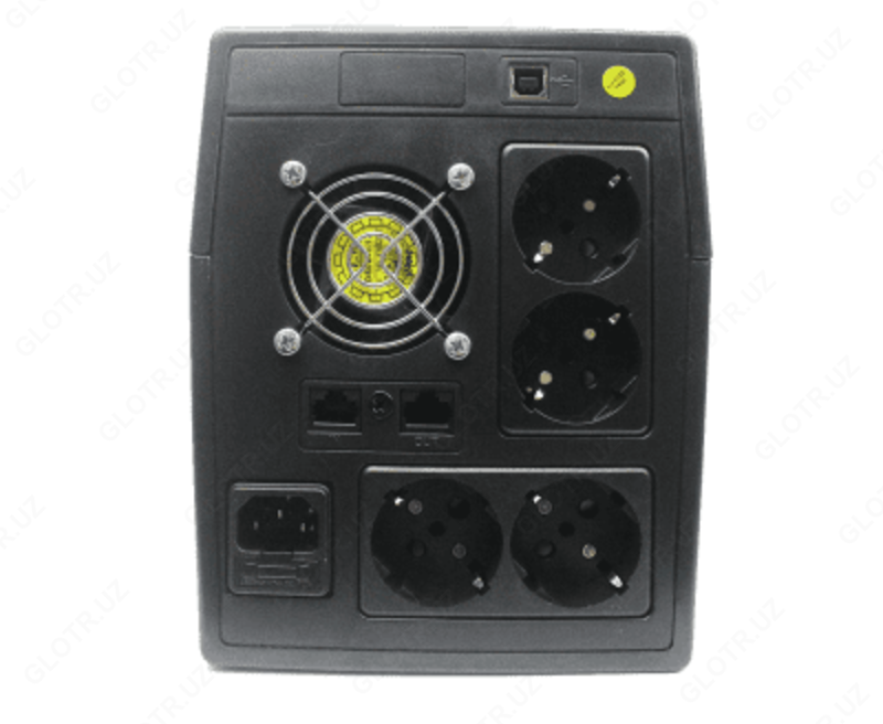 ИБП Kstar UA200 2000VA/1200W, LCD дисплей, 4 выхода, USB.