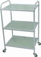 Trolley 4 oynali tokchali g'ildiraklardagi kosmetik trolleybus. - {0} so'mdan