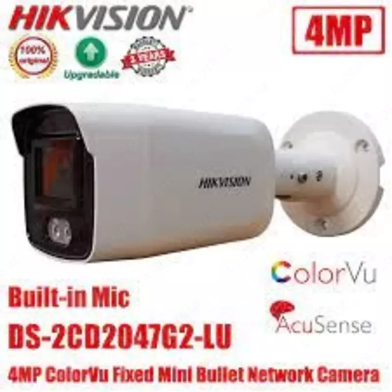IP видеокамера HIKVISION DS-2CD2047G2-LU серии ColorVu