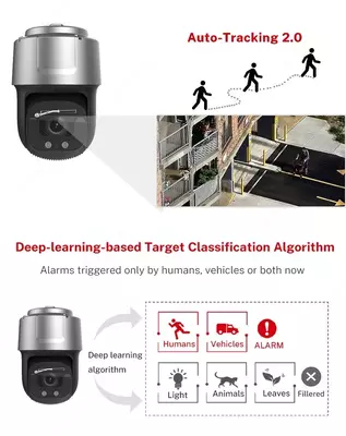 Видеокамера поворотная Hikvision DS-2DF9C435IHS-DLW
