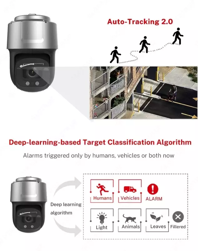 Видеокамера поворотная Hikvision DS-2DF9C245IHS-DLW (T2)