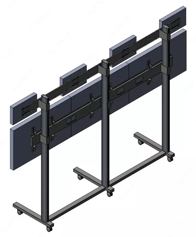 Напольная подставка для мониторов видеостен