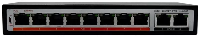 Неуправляемый коммутатор CNB-EF1010P- POE