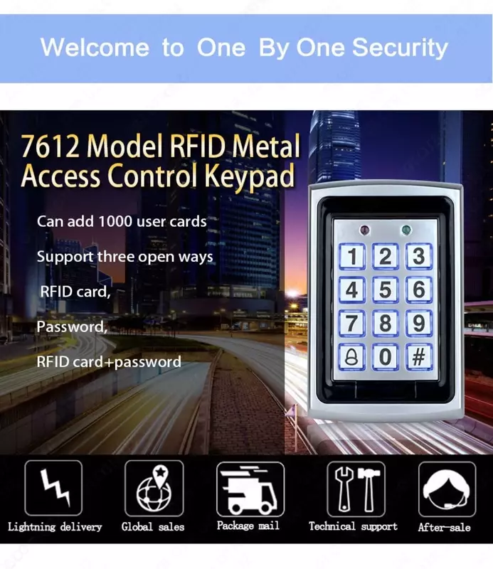 Считыватель EM карт IBA-7612AC-H3