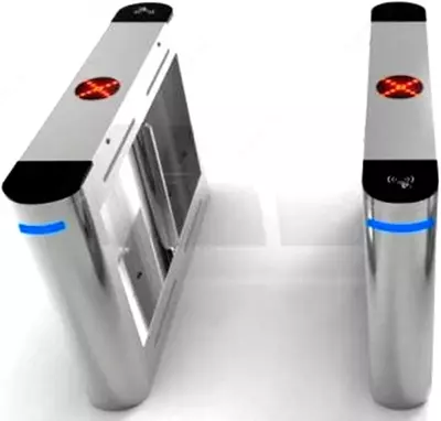 Турникет «ТРИПОД-ПОРТАЛ» - CS-B4-1 «APOLLO» стеклянный