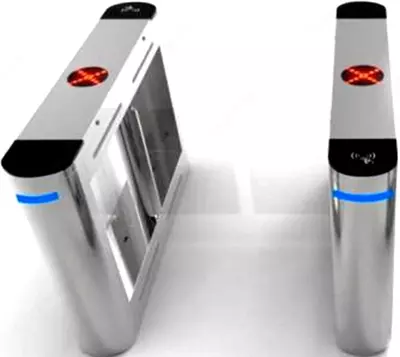 Турникет «ТРИПОД-ПОРТАЛ» - CS-B6-1 «APOLLO» стеклянный