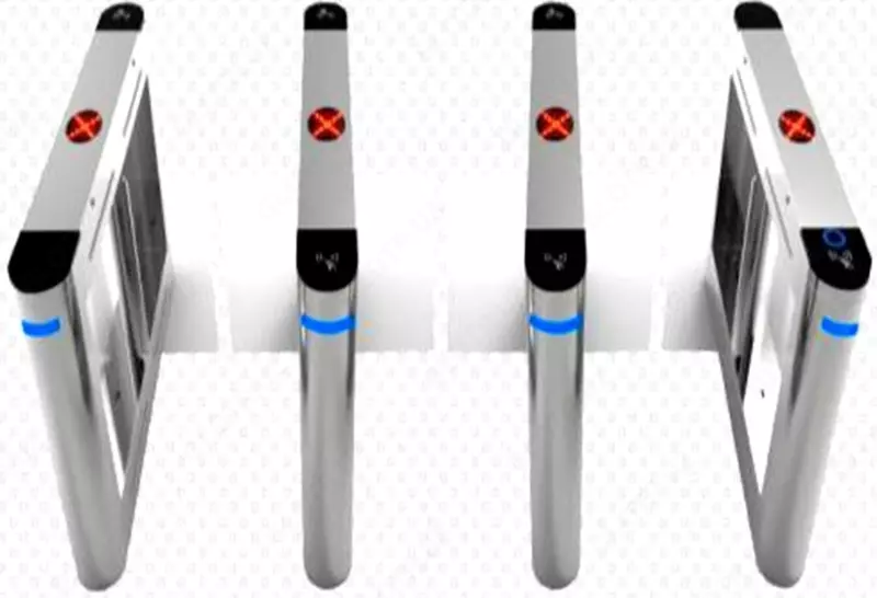 Турникет «ТРИПОД-ПОРТАЛ» - CS-B6-3 «APOLLO» стеклянный