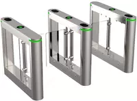 Турникет «ТРИПОД-ПОРТАЛ» - ES3012-2 «APOLLO» стеклянный