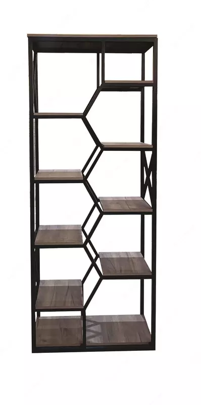 Стеллаж "Улей" в стиле ЛОФТ