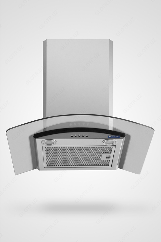 Кухонная вытяжка GLASS INOX SERIES