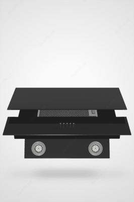 Кухонная вытяжка GLASS SERIES CASCADE ST2