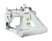 BML-927D-PL Двухигольная швейная машина тамбурного шва с П-образной платформой