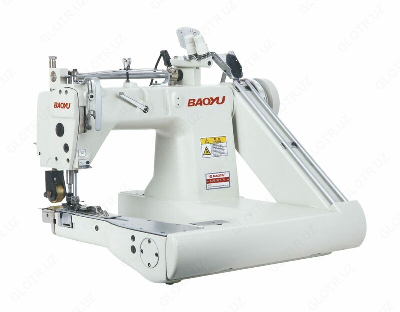 BML-927D-PL Двухигольная швейная машина тамбурного шва с П-образной платформой - 1 000 сум