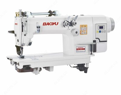BML-20058D-01-02-03-PL Одна/двух/трех игольная прямострочная машина цепного стежка c роликом продвижения