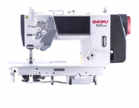 Baoyu GT-875D  Двух игольная промышленная швейная машина с сенсорным экраном