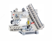 Baoyu BML-008-12064P-AWT-DS/W двенадцатиигольная промышленная швейная машина цепного стежка с задним пуллером