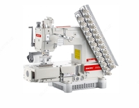 BML-008-12064P o'n ikki igna sanoat zanjir tikish mashinasi orqa tortivchi rolik bilan