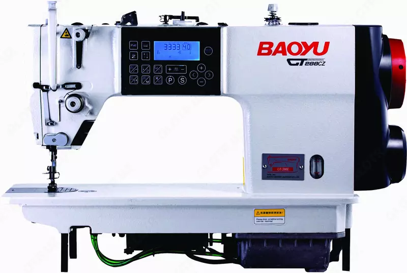 GT-288CZ прямострочная швейная машина c автоматическими функциями и беспосадочным швом