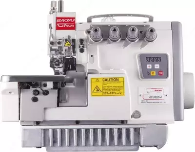 GT-952D-4 Высоко-скоростной четырехниточный оверлок со встроенным энергосберегающим сервомотором