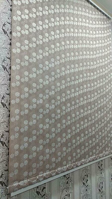 Жалюзи горизонтальные тканевые №15