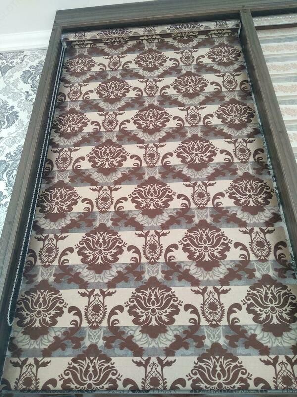 Жалюзи горизонтальные тканевые №19