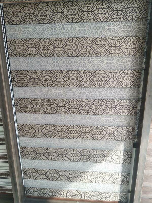 Жалюзи горизонтальные тканевые №31