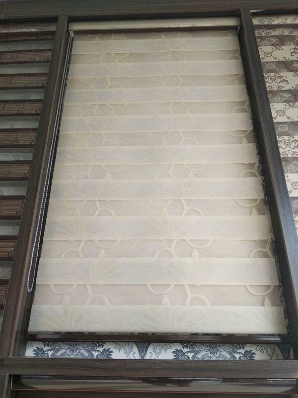 Жалюзи горизонтальные тканевые №33