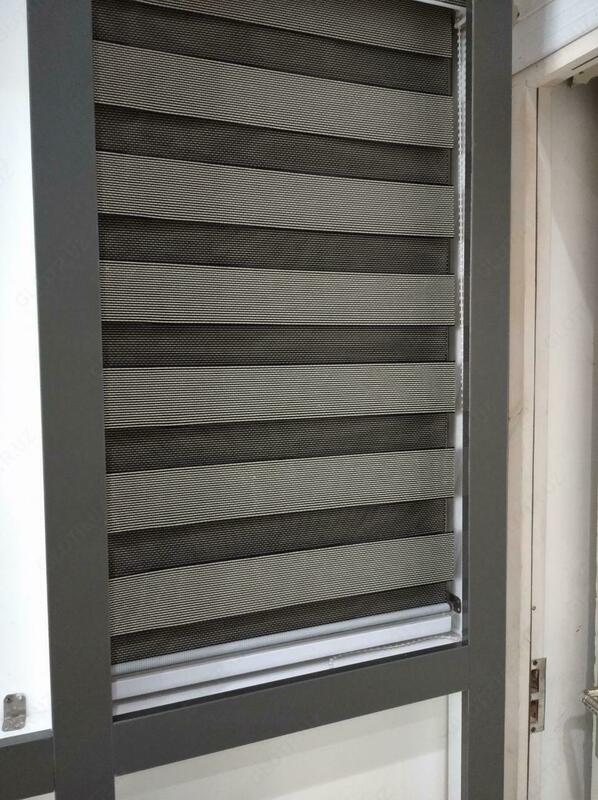 Жалюзи горизонтальные тканевые №37