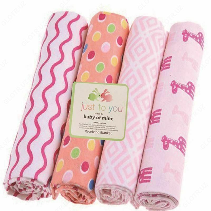 Фланелевые пеленки 4 шт HOUSEEN (1-8) - 100 000 сум