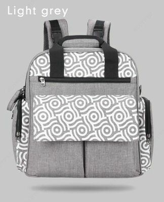 Сумка рюкзак для мамы Aboutbaby (сер)
