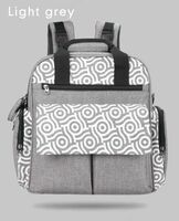 Сумка рюкзак для мамы Aboutbaby (сер)